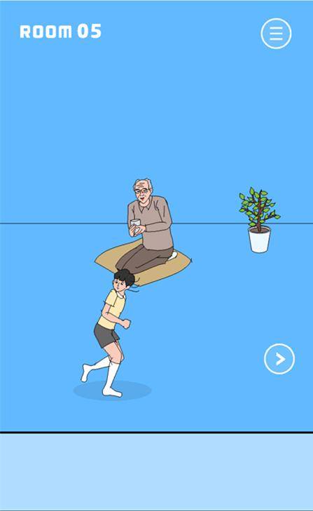 这个游戏，钻进爷爷被子里的姿势真是很羞耻