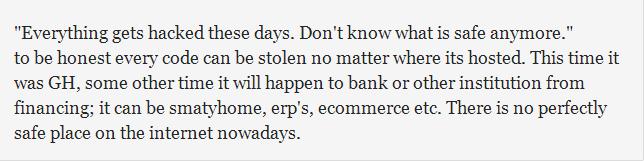 微软 GitHub 账号 500GB 数据被黑客窃取，并声称要免费泄露，网安公司：这没什么好怕的！