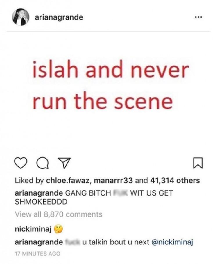 Ariana Grande Instagram帐号被黑？这次和艳照没关系