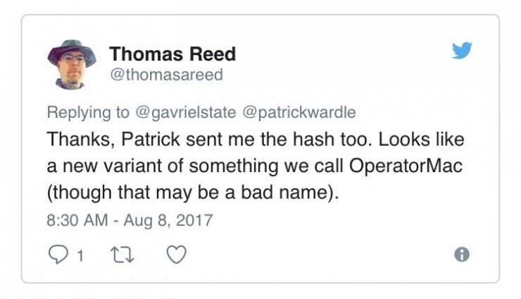 听说针对Mac平台的恶意广告程序出现了新变种