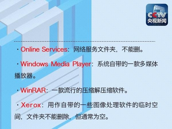 C盘文件知识扫盲：C盘常见文件夹作用