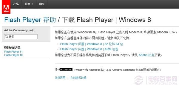 win8系统IE10浏览器无法播放flash怎么办?