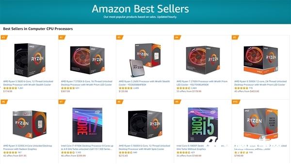 锐龙5 3600凭什么会成为亚马逊最畅销的处理器！