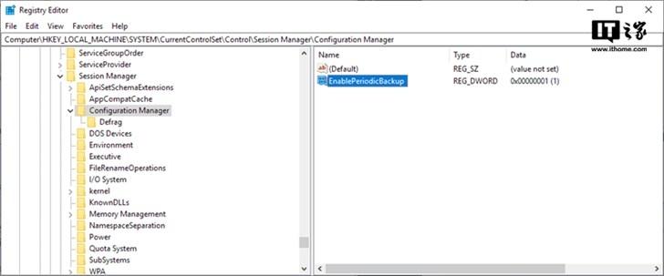 不是Bug：微软称自Windows 10四月更新起已关闭注册表自动备份功能