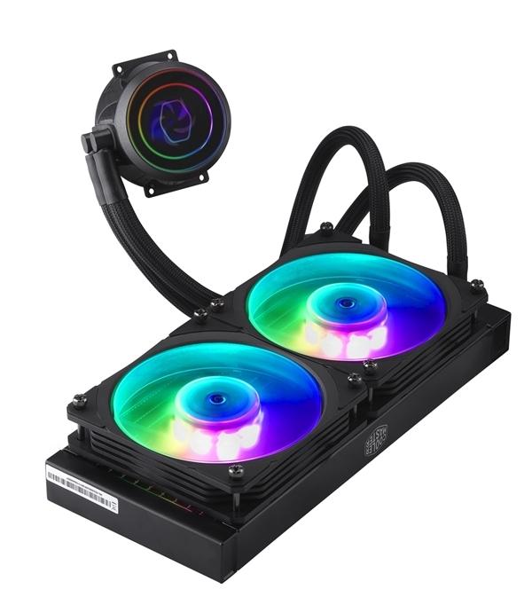 酷冷发布冰神P240 ARGB水冷散热器 支持250W TR4处理器