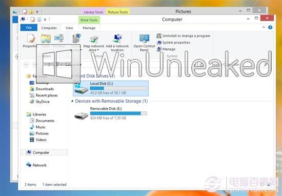 最新版Windows8全新UI视觉主题界面曝光