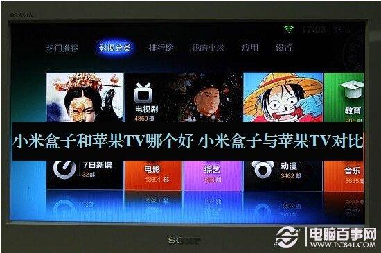 小米盒子和苹果TV哪个好 小米盒子与苹果TV区别对比