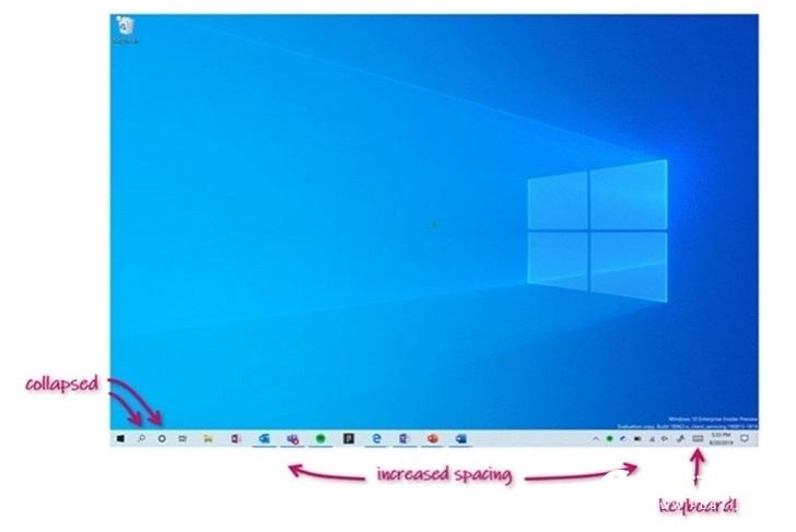 全新 PC 平板体验，微软 Win10 快速预览版 19592 更新推送：改进搜索