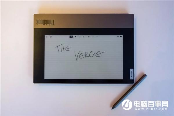 联想ThinkBook Plus亮相:配10.8寸电子墨水屏 8400元
