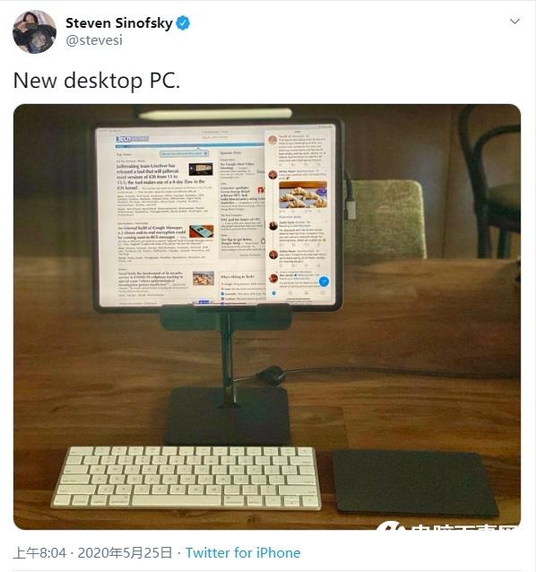 Windows 8 之父晒新桌面 PC ：是苹果 iPad Pro