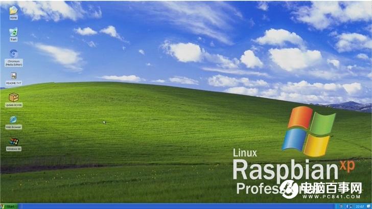Windows XP 附体，树莓派 4 可安装 Linux Raspbian XP 专业版