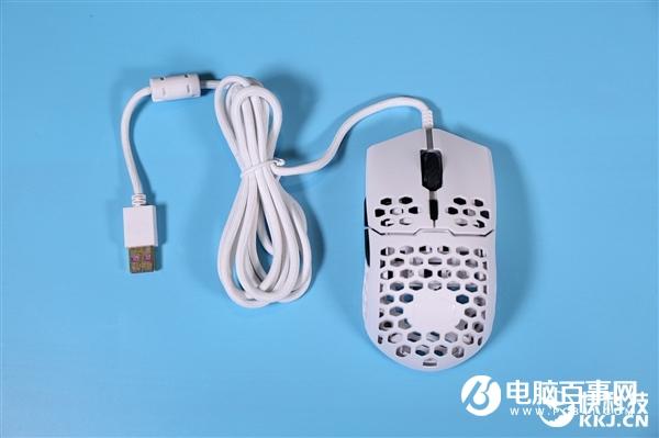 仅53克史上最轻 酷冷至尊710天狼星鼠标白色版图赏