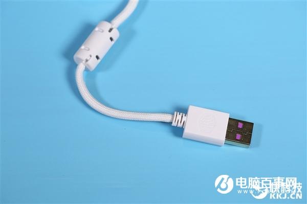 仅53克史上最轻 酷冷至尊710天狼星鼠标白色版图赏