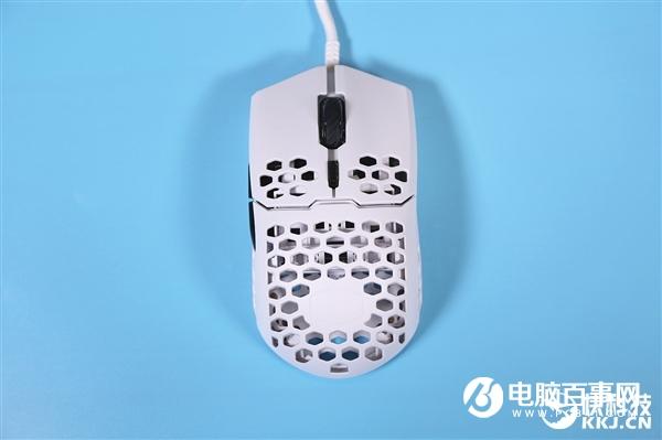仅53克史上最轻 酷冷至尊710天狼星鼠标白色版图赏