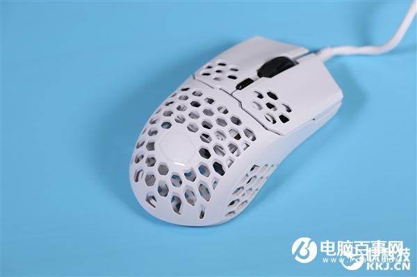 仅53克史上最轻 酷冷至尊710天狼星鼠标白色版图赏