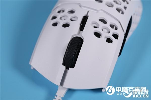 仅53克史上最轻 酷冷至尊710天狼星鼠标白色版图赏