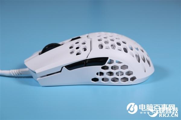 仅53克史上最轻 酷冷至尊710天狼星鼠标白色版图赏