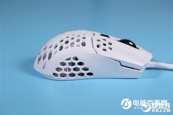 仅53克史上最轻 酷冷至尊710天狼星鼠标白色版图赏
