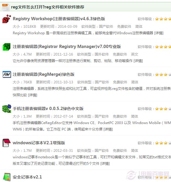 reg是什么文件 reg文件如何打开?