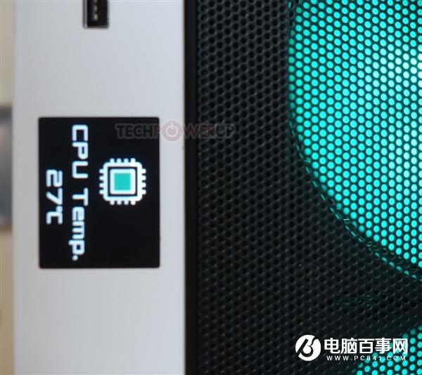银欣推出首款搭载OLED屏幕机箱:可显示CPU温度 银欣推出首款搭载OLED屏幕机箱:可显示CPU温度