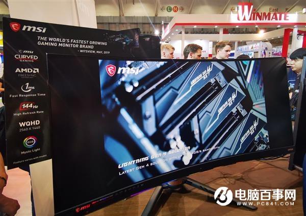 首发人脸智能识别 微星发布MPG341CQR显示器