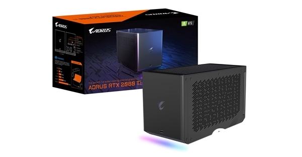 世界第一！技嘉外置显卡用上RTX 2080 Ti 还是水冷