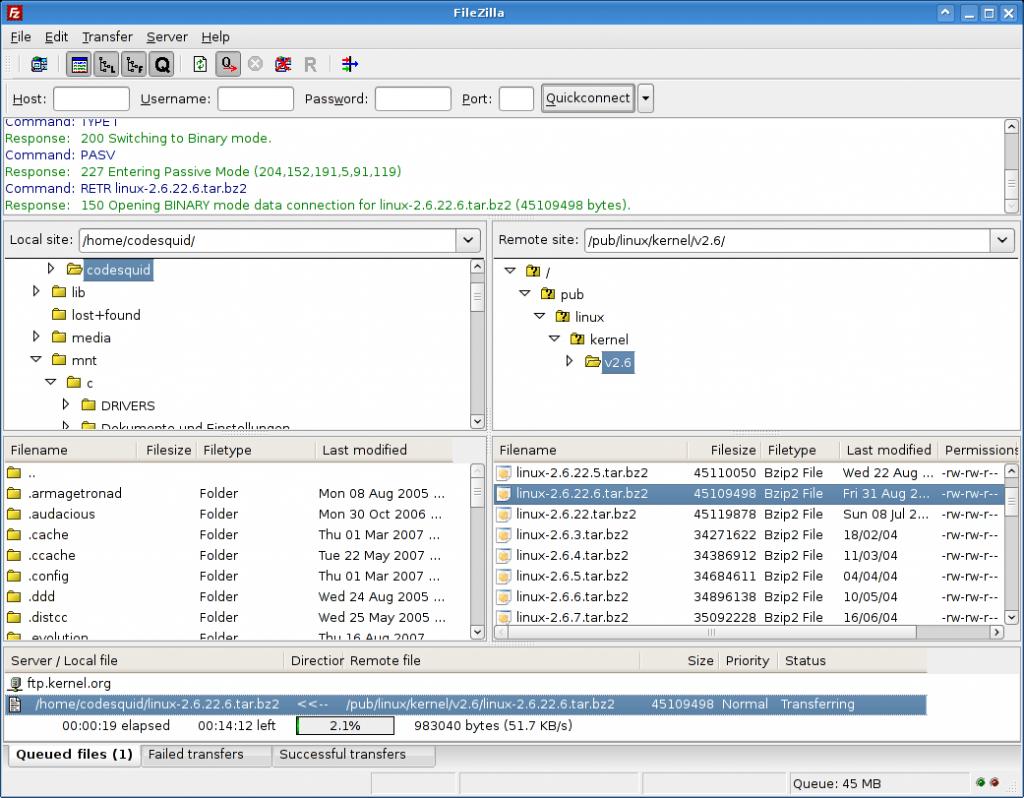 跨平台FTP 客户端 FileZilla Client 3.47.2.1 发布