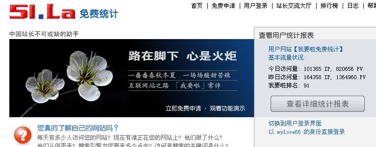 如何查看别人网站的访问量 4招教你查看网站日IP访问量