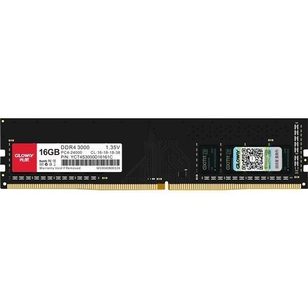 国产长鑫芯片!光威弈PRO 16GB DDR4-3000内存条上架