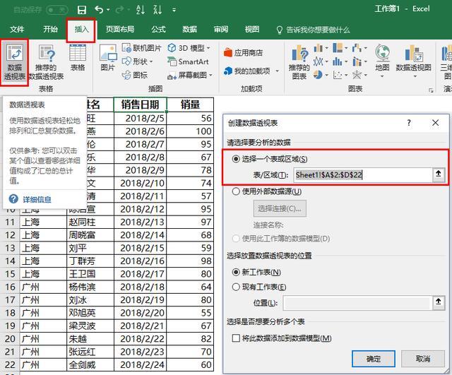 数据透视表怎么用？Excel制作数据透视表教程