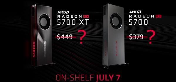 传AMD RX 5700显卡首发价将调低