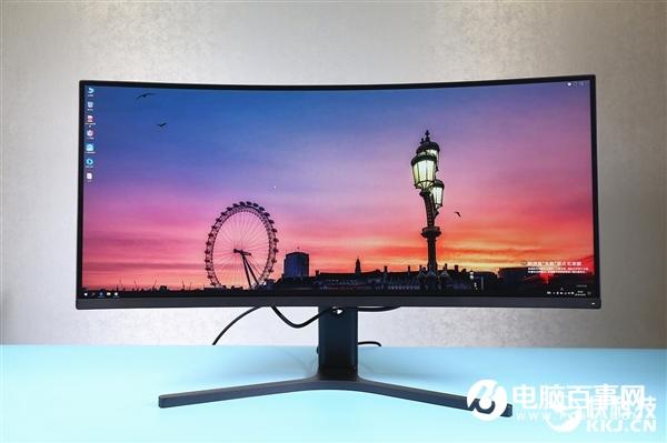144Hz 2K带鱼屏！小米曲面显示器34英寸图赏
