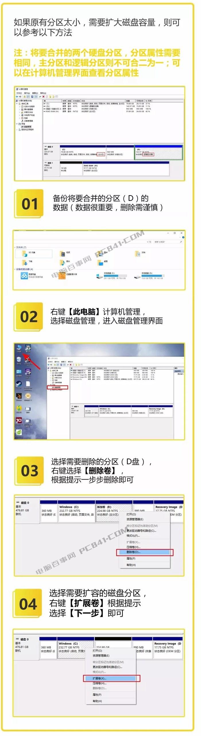 新硬盘如何分区 硬盘分区、删除分区、扩大分区图文教程