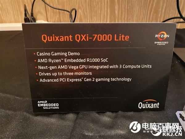 AMD锐龙R1000嵌入式生态展示:DFI带来名片大小超迷你系统