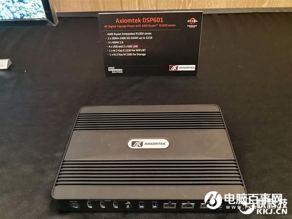 AMD锐龙R1000嵌入式生态展示:DFI带来名片大小超迷你系统