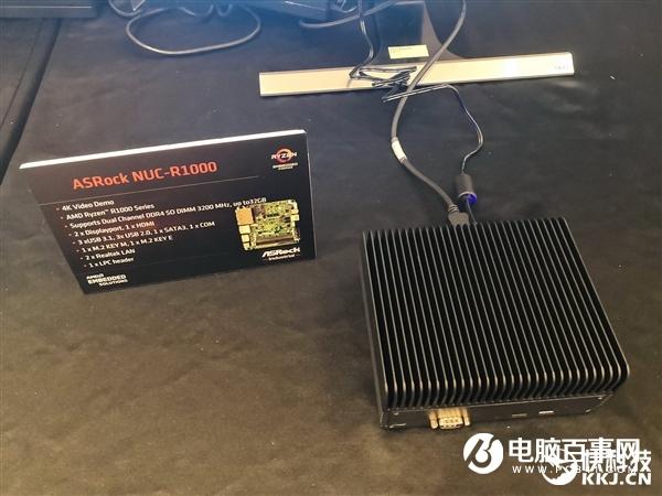 AMD锐龙R1000嵌入式生态展示:DFI带来名片大小超迷你系统