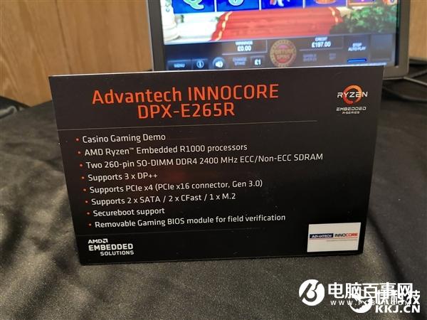 AMD锐龙R1000嵌入式生态展示:DFI带来名片大小超迷你系统