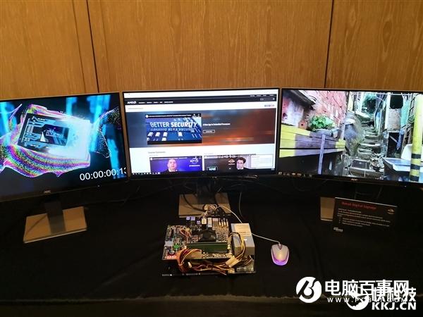 AMD锐龙R1000嵌入式生态展示:DFI带来名片大小超迷你系统