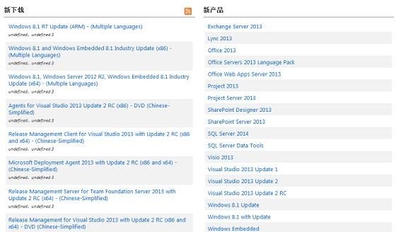 MSDN订户下载 Win8.1 Update下载地址