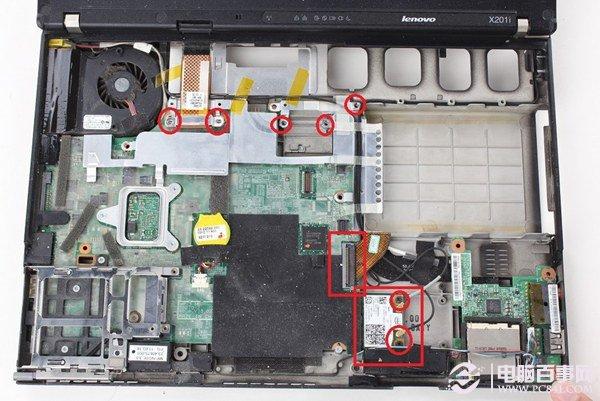 笔记本怎么换风扇 ThinkPad X201i换风扇图文教程