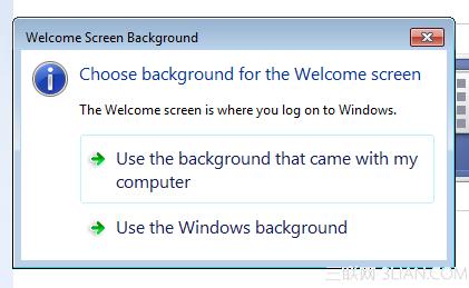 如何更换Windows7的登陆界面?