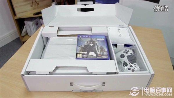 外观超赞 索尼PS4游戏主机开箱图赏