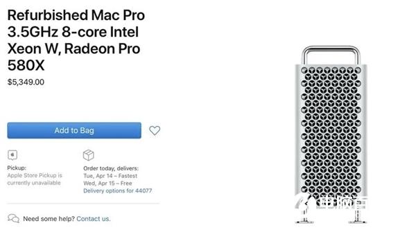 买吗？全球最贵台式机Mac Pro出翻新版：最高便宜近3万元