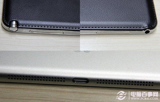顶级旗舰对比 三星Note 10.1与iPad Air外观全面对比