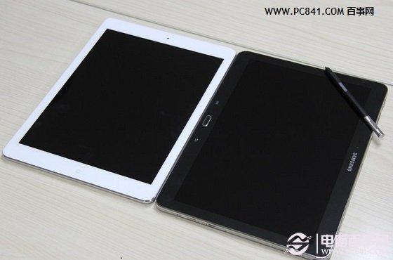 顶级旗舰对比 三星Note 10.1与iPad Air外观全面对比
