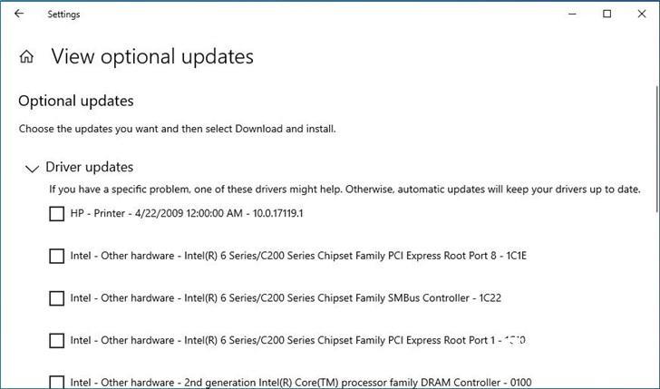 微软将进一步完善Windows 10可选更新体验