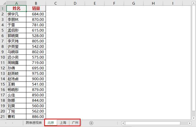 Excel中如何快速合并多张工作表？多重透视表一招搞定！