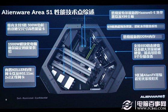 发烧游戏利器 外星人Area-51台机电脑图赏