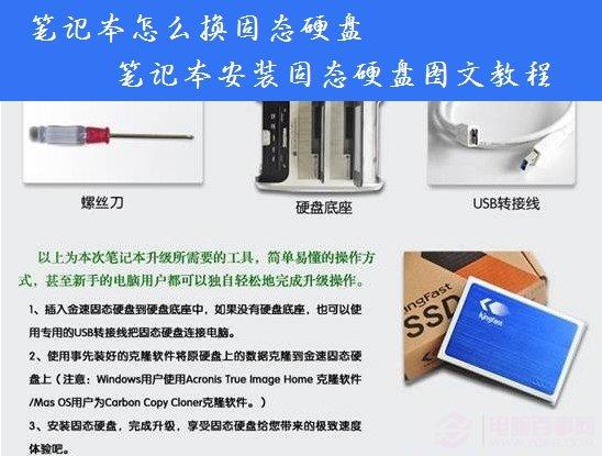 笔记本怎么换固态硬盘 笔记本安装固态硬盘图文教程