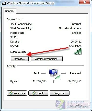 单查看Win7系统IP地址